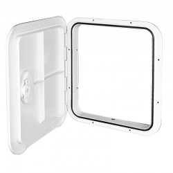 Deck Hatch, white, 370x390mm