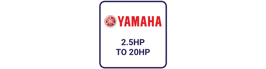 Yamaha 2.5hp to 20hp