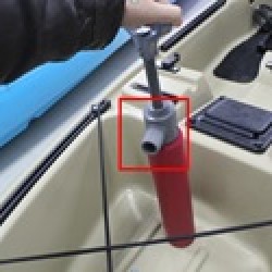 Kayak Bilge Pump, plastic