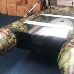 380i AL 'ECO' Inflatable Boat with Aluminium Floor CAMOUFLAGE