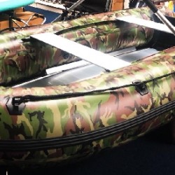 380i AL 'ECO' Inflatable Boat with Aluminium Floor CAMOUFLAGE