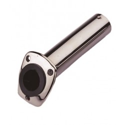 Rod Holder, Flush Mounted, Stainless Steel