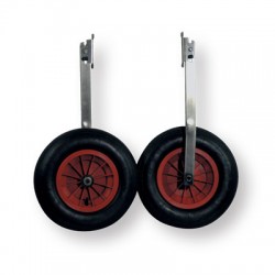 Dinghy Wheels (Pair) Stainless Steel