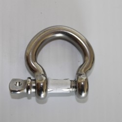 Bow Shackle 10mm AISI 316 Stainless