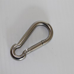 Carbine hook, AISI 316 5mm to 10mm