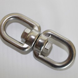 Swivels eye and eye stainless steel 6mm to 13mm