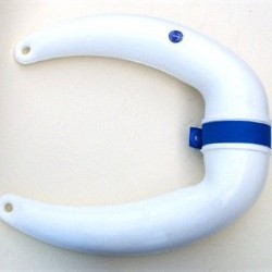 Bow Fender 20x7x30cm White