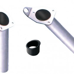 Rod Holder, Flush Mounted, Stainless Steel