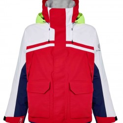 Henri-Lloyd Men's Biscay Jacket Red/Navy Blue