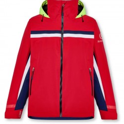 Henri-Lloyd Men's Sail Jacket ICE/RED/NAVY BLUE