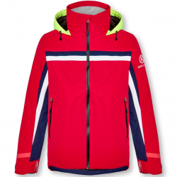 Henri-Lloyd Women's Sail Jacket Ice/Red