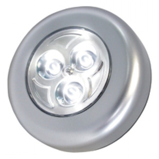 Aqua LED Mini Dome light, wireless, Push on-off LED Aqua LED Mini Dome light, wireless, Push on-off LED