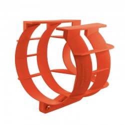 Propeller Guard, for 25-35 HP, Plastic, Ø29cm, Orange