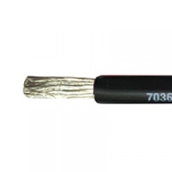 Marine Cable, Single core, Tinned, 1 x 16mm², Black or Red, per meter