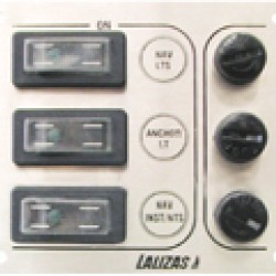 Switch Panel ''Sp3 Ultra'', 3 waterproof switches