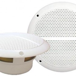 Speakers, two-way set, 80w 5.25" Waterproof