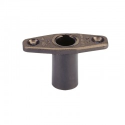 Oarlock Socket, Top-Mount, Black