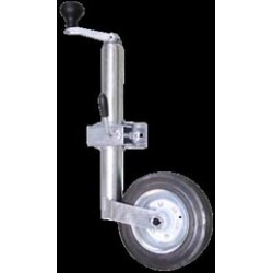 Jockey Wheel, 360Kgs, min height 500mm, max height 720mm, wheel 200x50mm