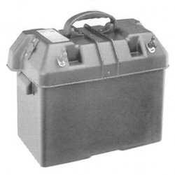 Battery Box Up To 100Ah Battery, Ext.Dim.340x200x230mm, Heavy Duty