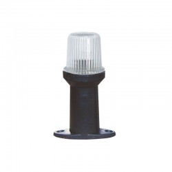 Navigation Pole Light 12 bulb All round 360° with black housing