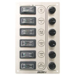 Switch Panel ''Sp6 Ultra'', 6 waterproof switches