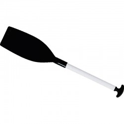 Heavy Duty Paddle with Palm Grip, Βlack, L155cm