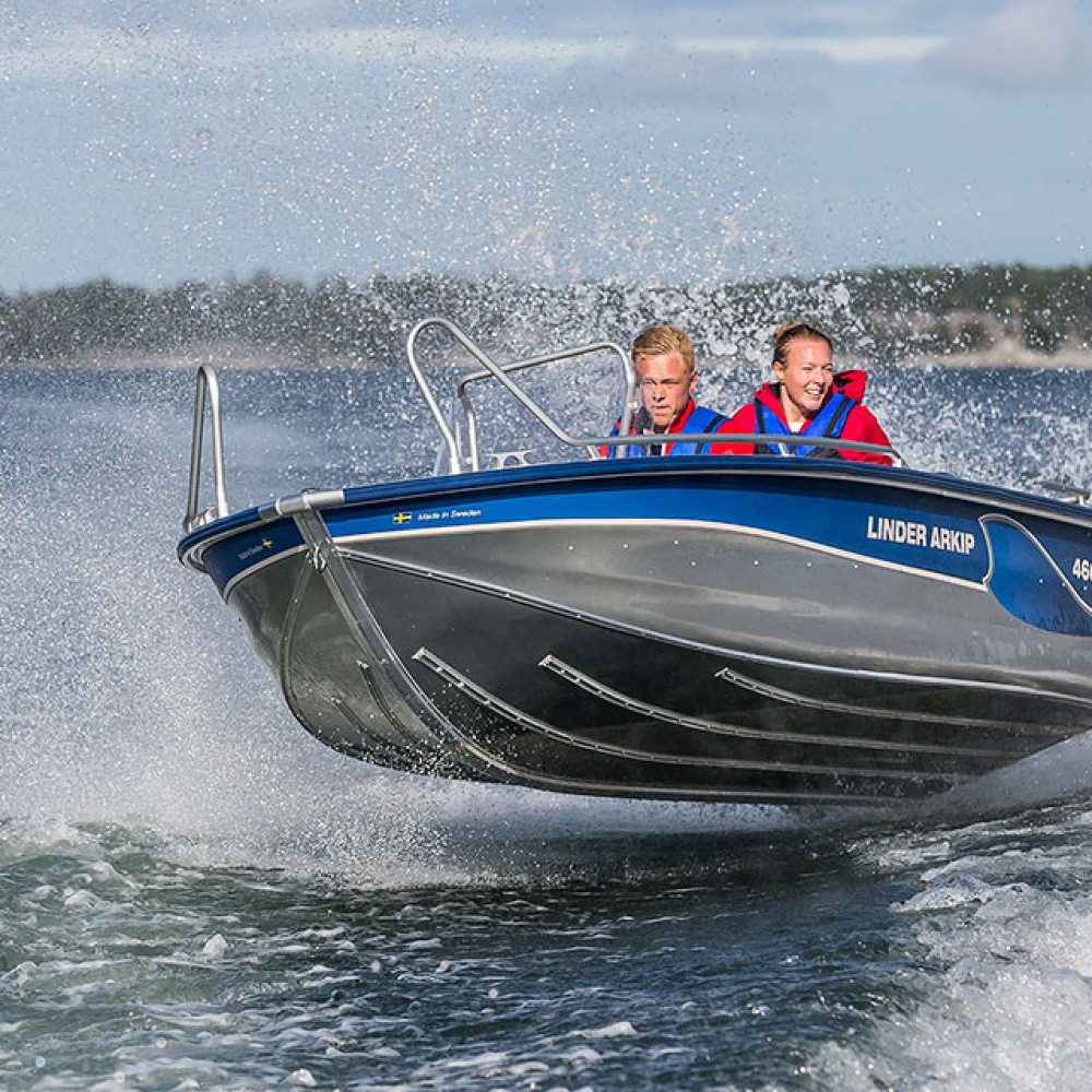 Linder Arkip 460 aluminium boat | Linder boats Ireland