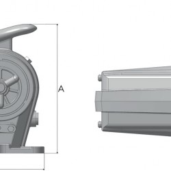 Windlass Tigres Horizontal Windlass 1500W 12V With Drum