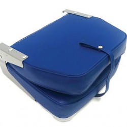 Boat Seat, Economy Low Back folding Blue or Sand