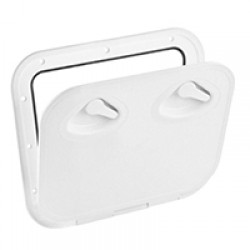 Deck Hatch, white, 355x600mm