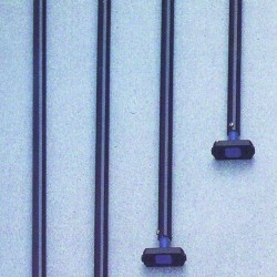 Tiller Extension, Anodised aluminium, for Outboard Engine, 107cm