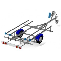 Snipe N3.5-350INF-R Inflatable boat Trailer