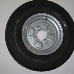 Road Wheel, hybrid tyre, 375g, 4 x 4 inch pcd