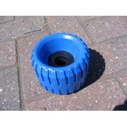 Wobbly Roller, Blue, Snipe, 106mm diameter 79 mm width 