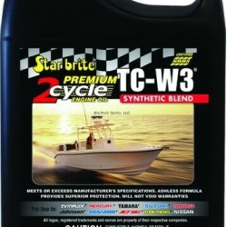 Starbrite Premium 2-Cycle Synthetic Blend Engine Oil TC-W3 3.78L