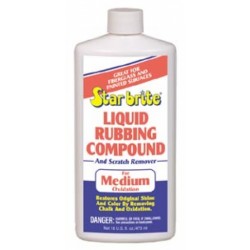 Starbrite Liquid Rubbing Compound Medium Oxidation 16 oz.