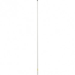 Supergain Capri - 1.4M Powerboat Vhf Antenna Fiberglass- 3Db 6M Cable With Ratchet Mount Base- White