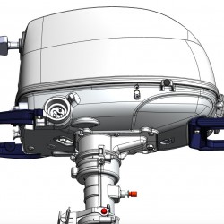 Tohatsu 4HP Integral Tank Long Shaft