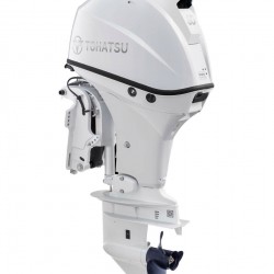 Tohatsu 60HP Long Shaft with Remote control Electric Start and Power Tilt BELUGA WHITE