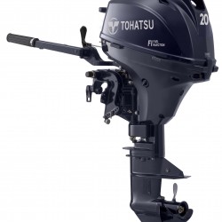 Tohatsu 20HP electric start , Tiller control and Power Tilt, Long or Short Shaft