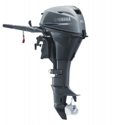 Yamaha 15HP F15CEPL or F15CEPS, Long or Short Shaft, Remote Control, Electric Start, Power Tilt