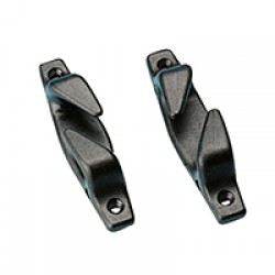 Fairlead Handed Polyamide, Pair Left + Right, 160x25mm, Black