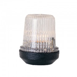 Navigation Light All round white, LED 12,  12-24V  (black housing)