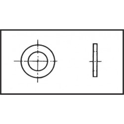 Flat washer - 10mm