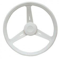 Steering Wheel, ''Classic'', Diameter 350mm, white