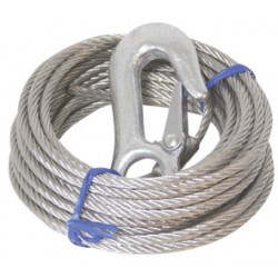 Winch Cable with Hook