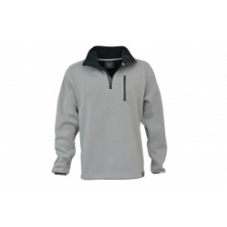 Maindeck Knitted Fleece - Light Grey