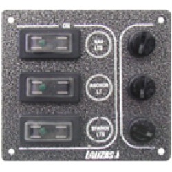 Switch Panel ''Sp3 Ultra'', 3 waterproof switches