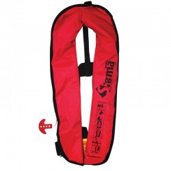 Sigma Auto Lifejacket 170N, ISO 12402-3 with harness, Red