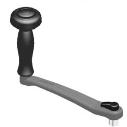 Winch Handle Locking with speed handle - 25cm